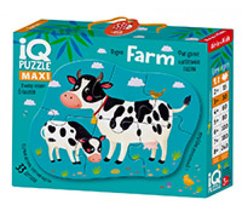 IQ Пазл Напольный Ферма (Farm) 3+ IQ Пазл Напольный Ферма (Farm) 3+