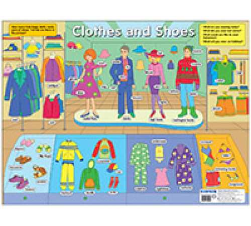 Одежда и обувь. Clothes and Shoes. Наглядное пособие по английскому языку Одежда и обувь. Clothes and Shoes. Наглядное пособие по английскому языку