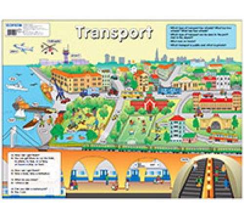Транспорт. Transport. Наглядное пособие по английскому языку Транспорт. Transport. Наглядное пособие по английскому языку