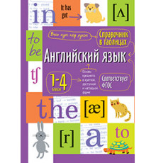 Справочник в таблицах. Английский язык для начальной школы. 1-4 классы