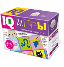 Сундучок с  IQ играми. Математика. Форма и счет. 3-5 лет