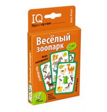 Умные игры с картами (50 карт) Весёлый зоопарк. Игра находилка