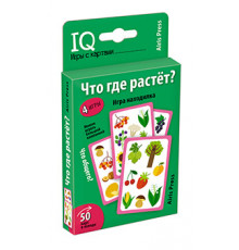 Умные игры с картами (50 карт) Что где растёт? Игра находилка